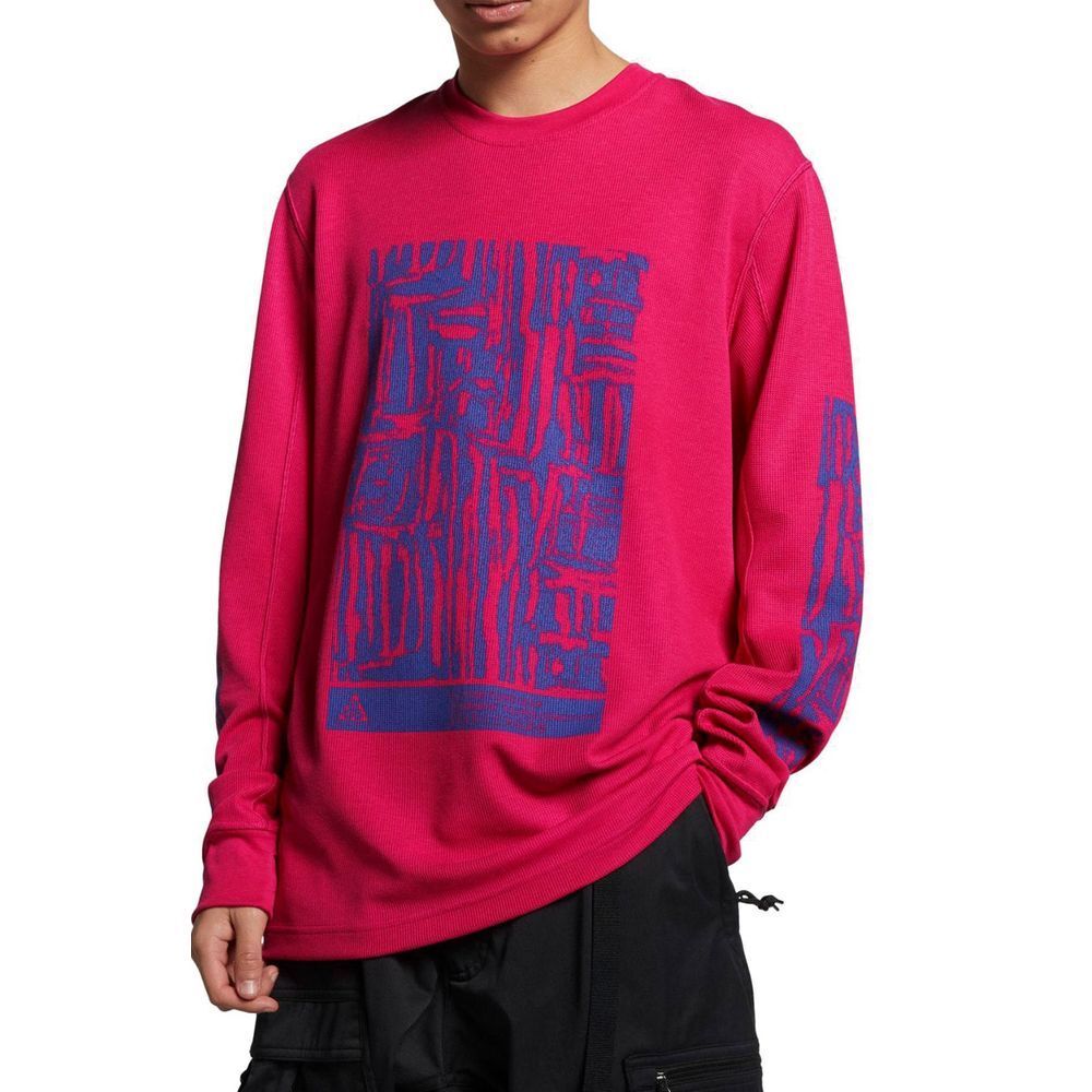 Nike ACG Waffle Top‎ Pink and Blue Multi Men's Size Medium